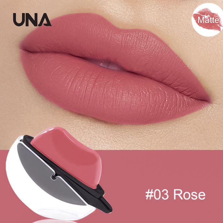 Newest Waterproof Lipstick Velvet Matte Long Lasting Lip-Shaped Lipstick Temperature Color Changing Lazy Lipstick