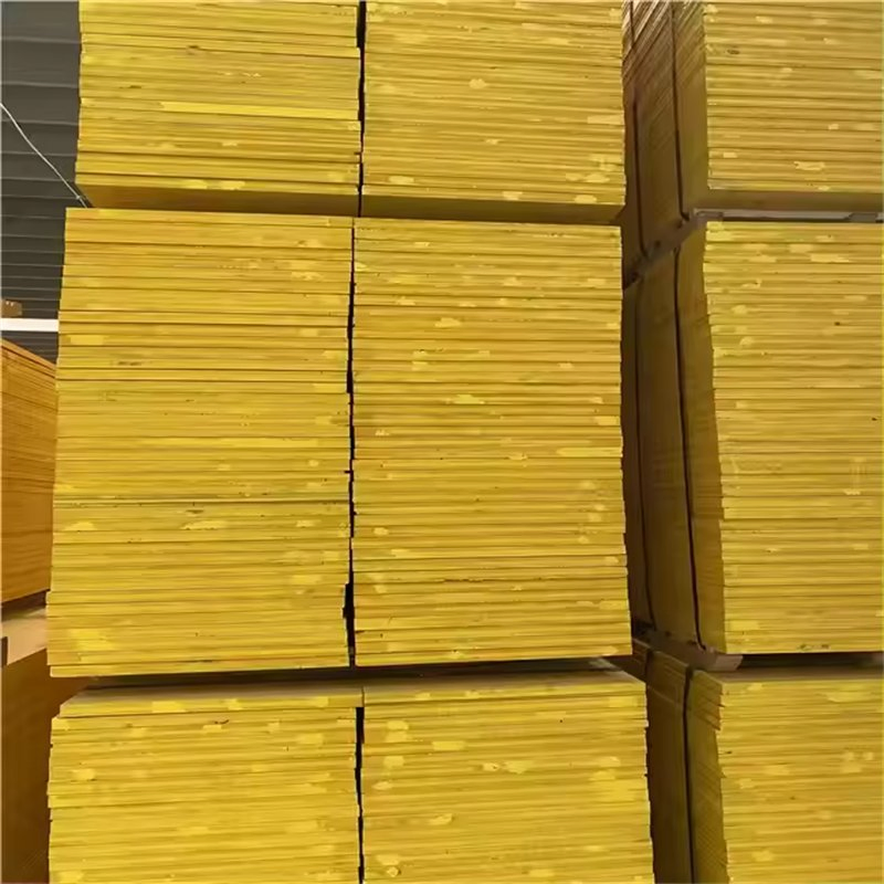 Three Layers Board Panels 3 Ply Yellow Shuttering Panel for Concrete Formwork