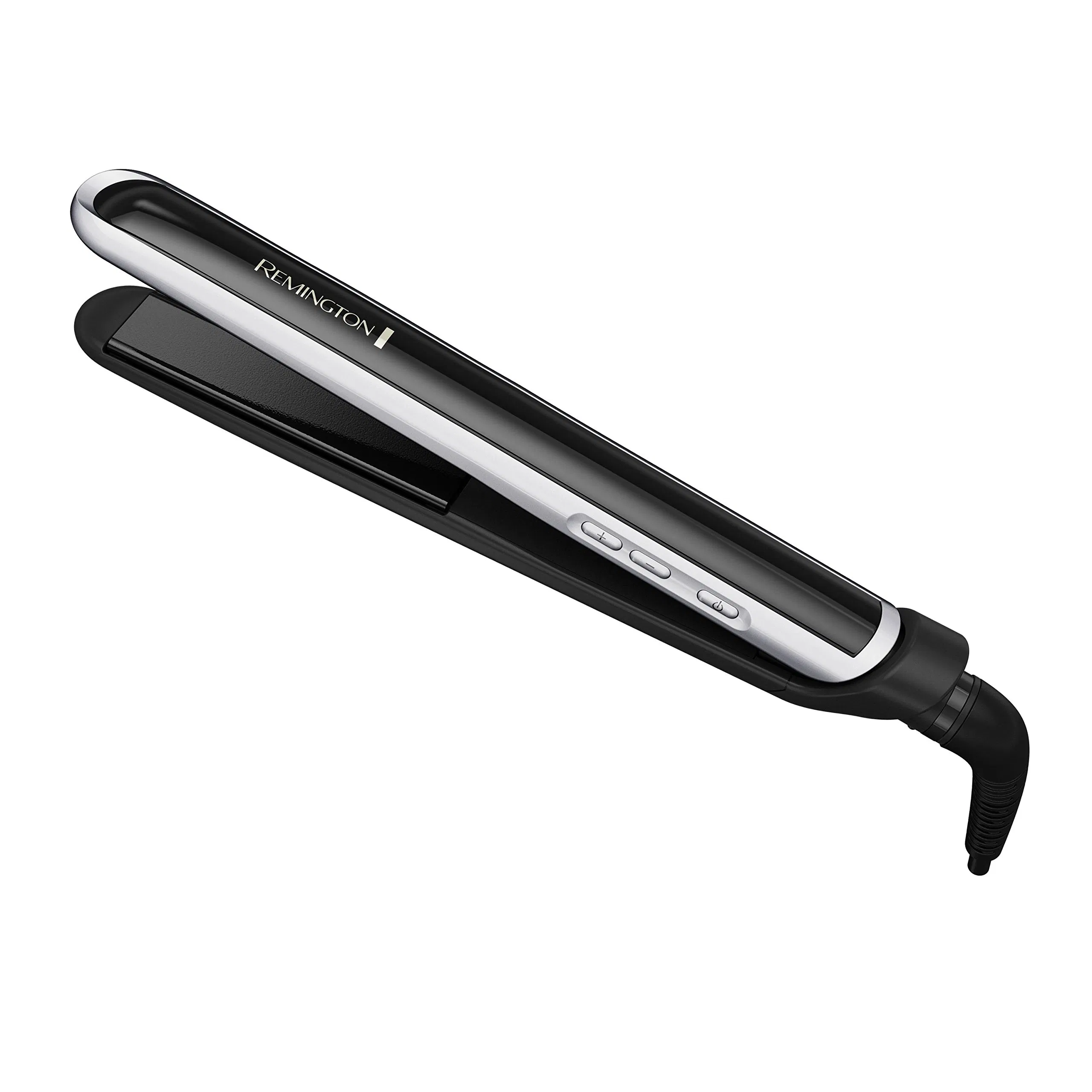 Existing Goods Ceramic 1 Inch Fast Heat up Black Electric Hair Straightener