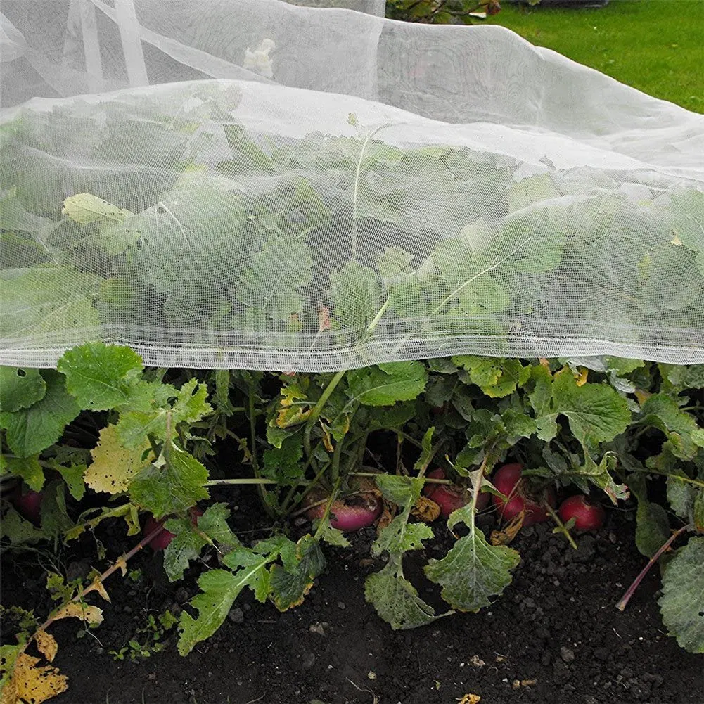 Premium White Insect Netting 3X6m for Garden Protection