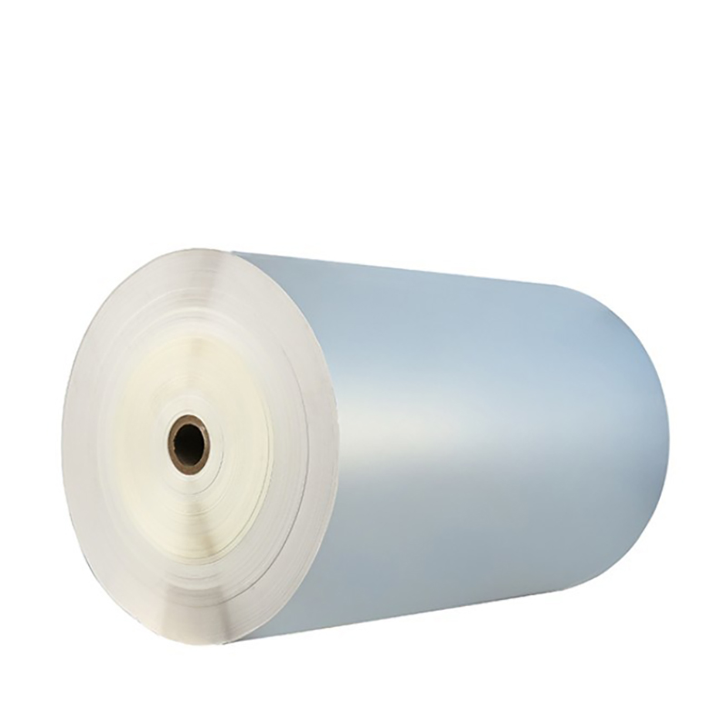 Self Adhesive Jumbo Roll 50 Mic Matte Silver Pet Coated Film Label