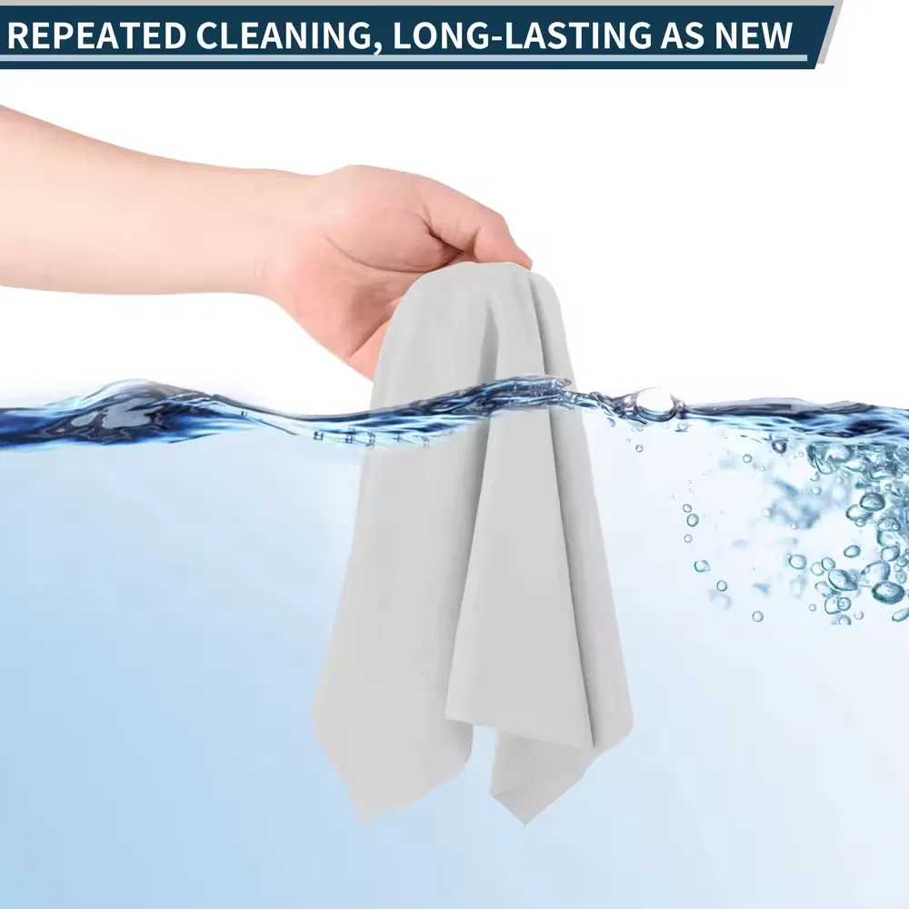 High Quality Protect From Scratches Grease Dust and Stains Microfiber Eyeglass Cleaning Cloth for Glasses