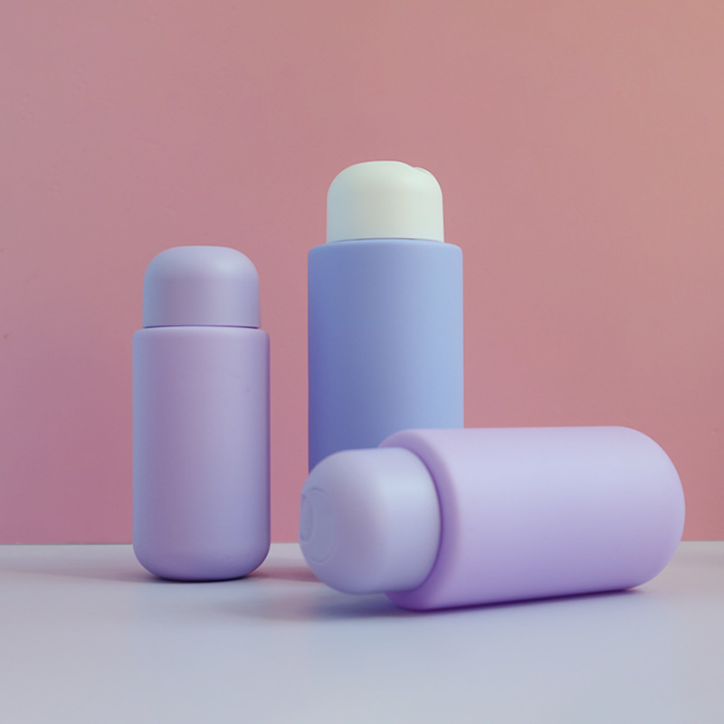 100ml 300ml 400ml HDPE Pet Plastic Bottle with Flip Cover Top Cap for Shower Gel Shampoo Conditioner Bottle