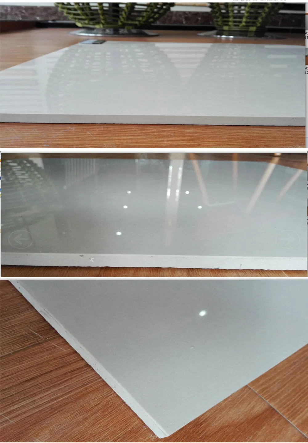 Super White Ivory White Pure White Polish Tile From China Factory.