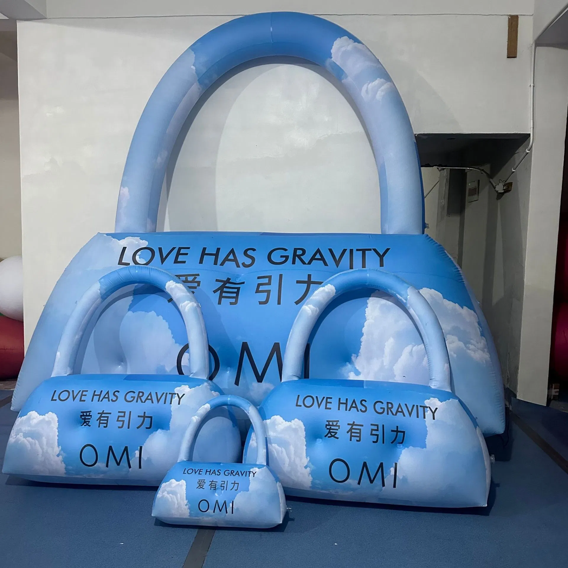 Boyi Advertising Inflatable Handbag Decoration PVC Balloon