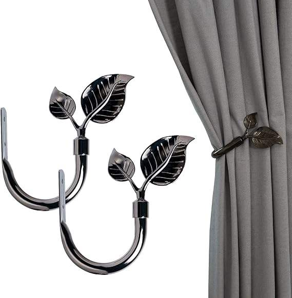 Easy Operation Curtain Stick Holder Iron Curtain Holdback Curtain Holders for Drapes