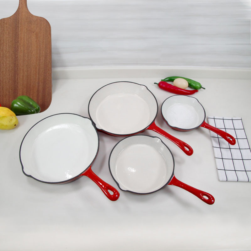 Чугунная сковорода Cookwin с антипригарным покрытием, 16/20/25 см