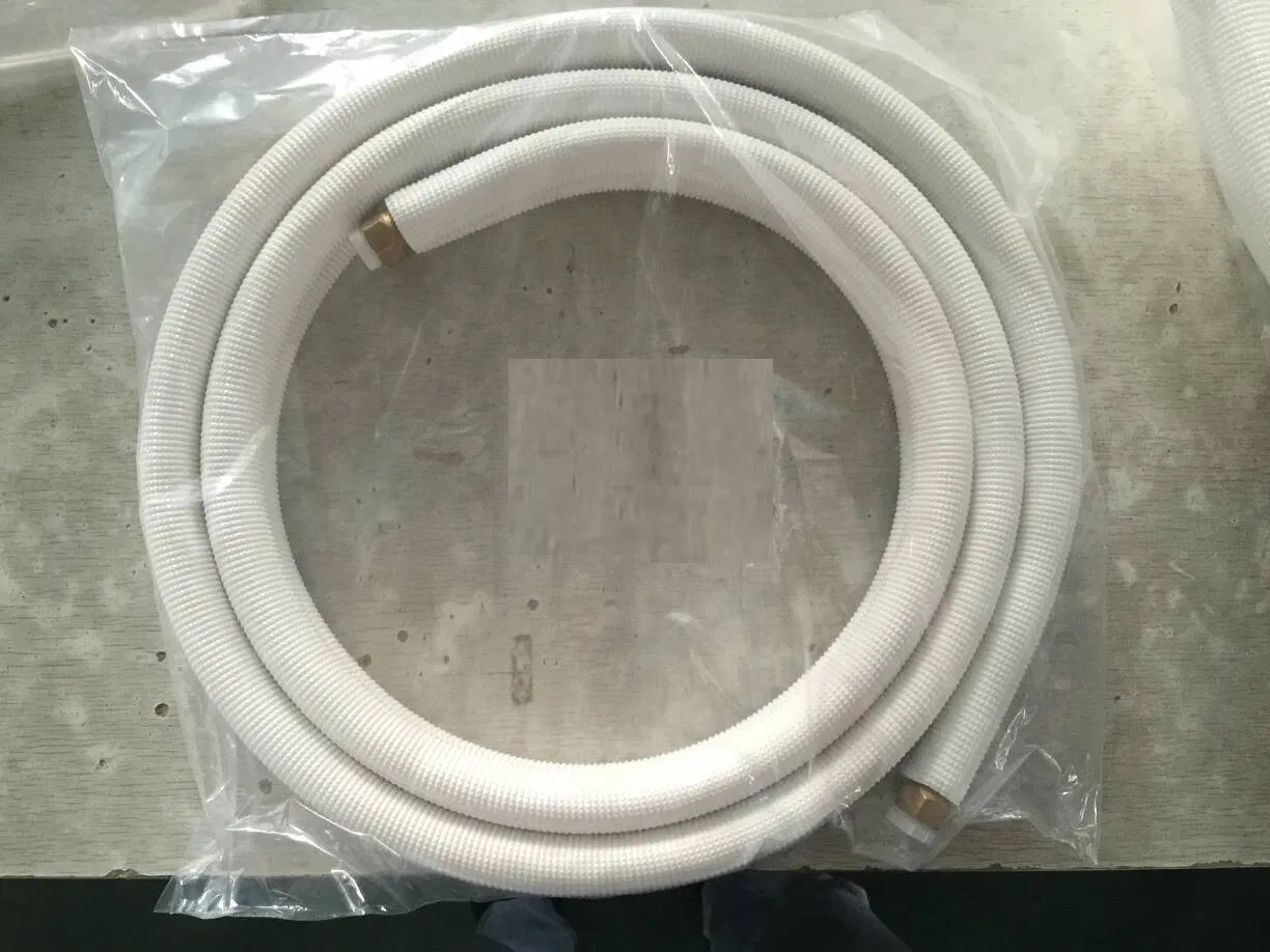 Copper Aluminium Connection Tube with Nut/Without Nut for Air Conditioner