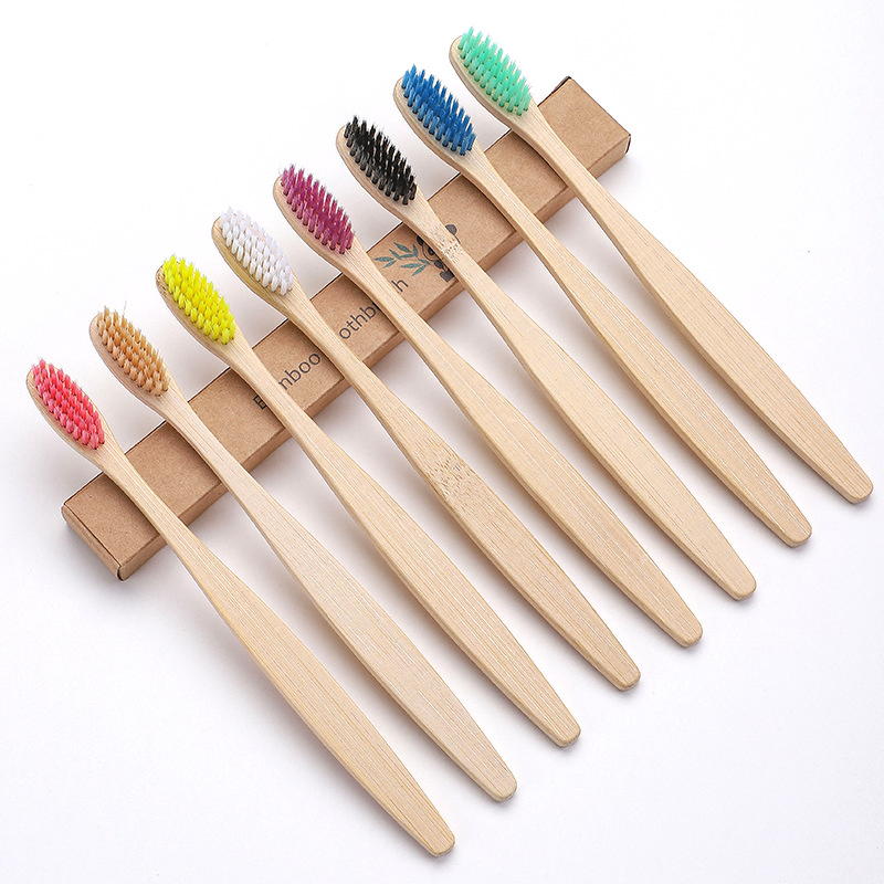 High Quality Naturals Eco-Friendly Charcoal Bamboo Toothbrush Toothbrush