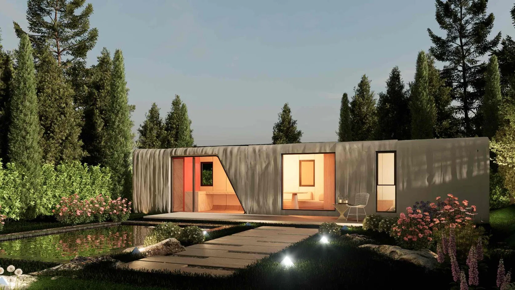 Mobile High Quality Multi-Functional Modern Prefab House Apple Cabin Container Home
