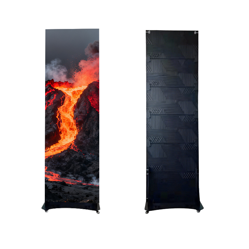 High Resolution Full Color P1.87 Indoor Portable LED Poster Screen for Advertising