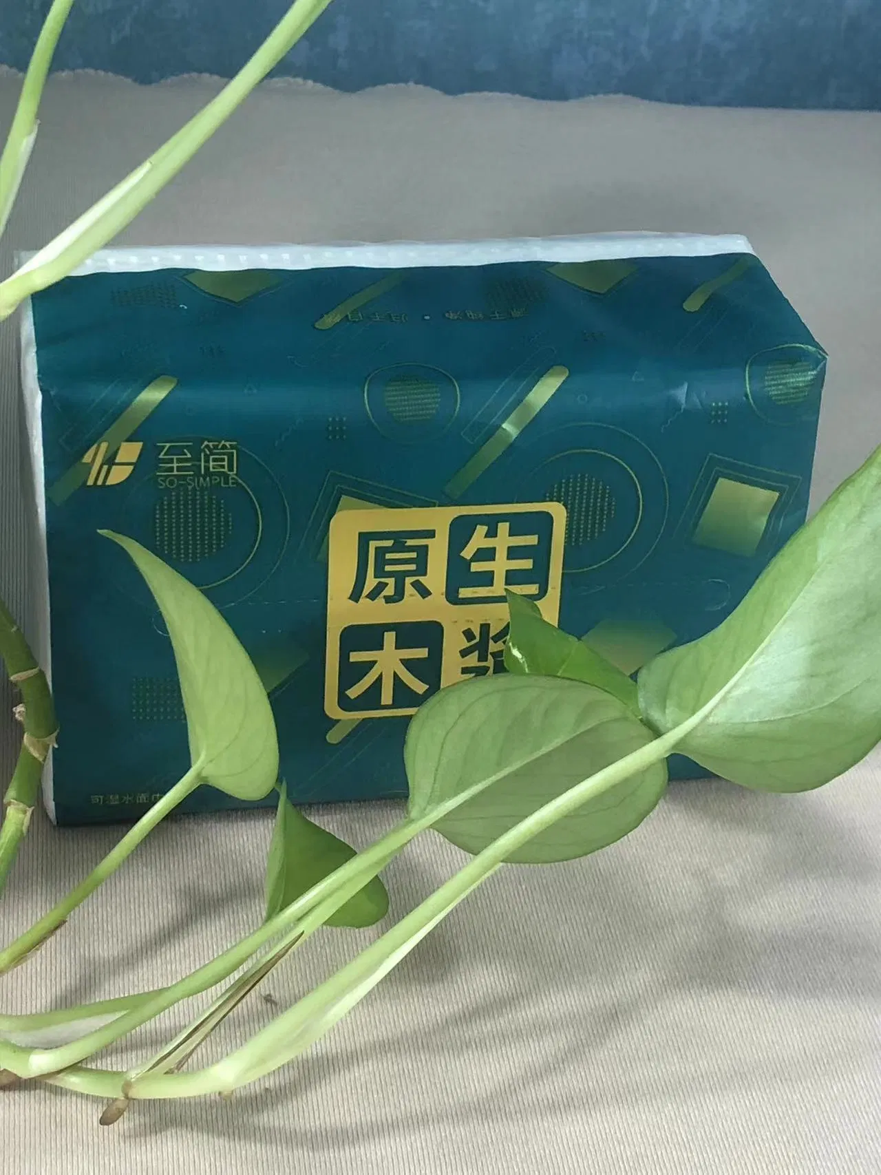 Disposable Paper Cleansing Ultra Soft Custom Facial Tissue