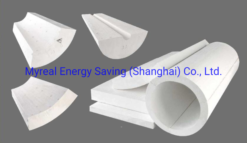 SGS Certification 650c Refractory Material Calcium Silicate Insulation Pipe