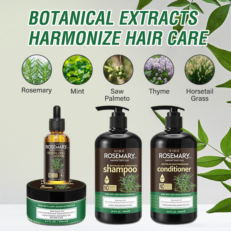 Rosemary Shampoo and Conditioner High End Custom Rosemary Oil Mask Organic