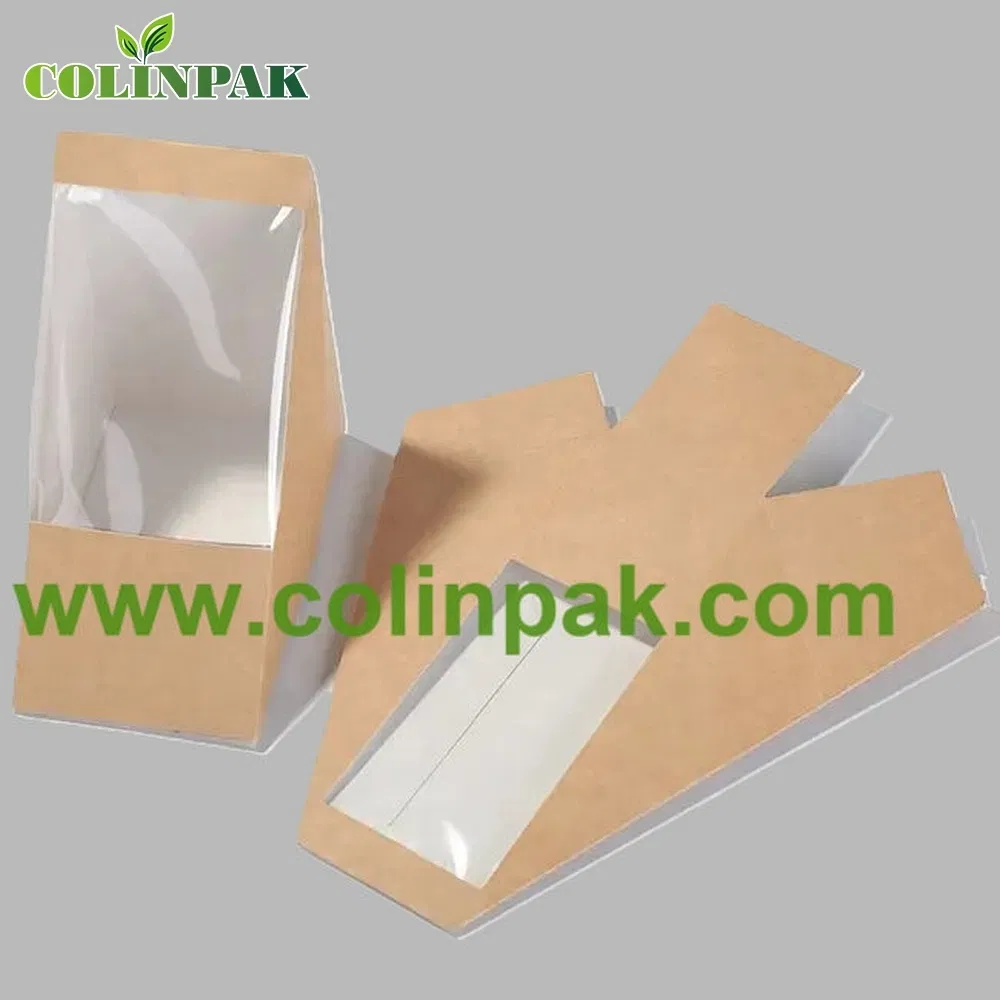 Highly Pressure Resistant Portable Disposable Paper Sandwich Box for Family Kitchen