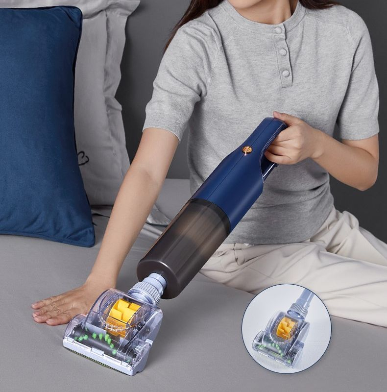 Household Portable Vacuum Handheld Vacuum Cleaner 400W Suction and Mopping Mini Vacuum Cleaner