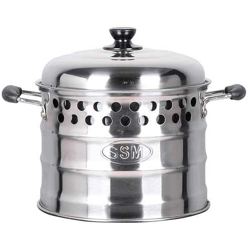New Design Shiny Cookware Pot for Ssm Charcoal and Wood Stove
