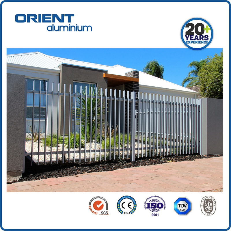 3D Vertical Aluminum Blade Batten Fencing Panel Garden Fence