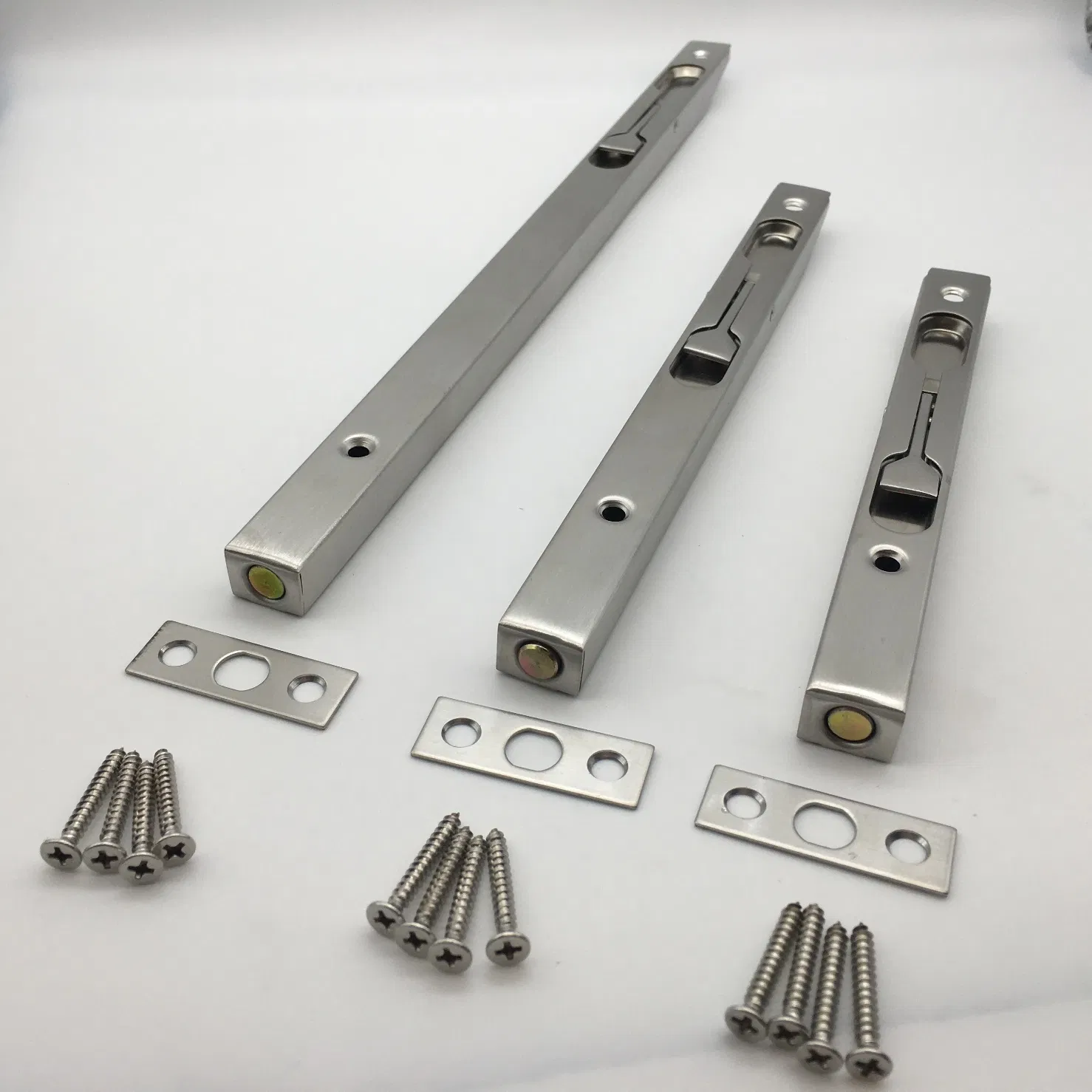 Stainless Steel Flush Door Bolt Conceal Insert Flush Sliding Bolt Door Lock