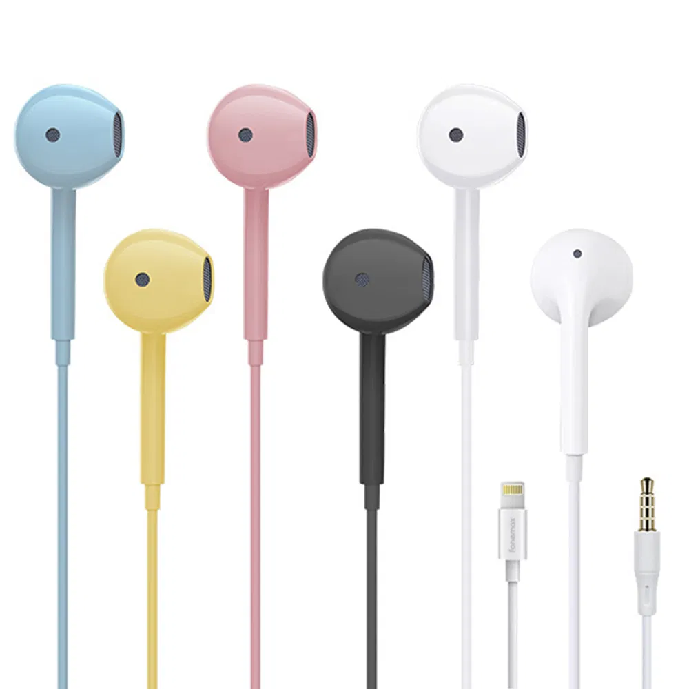 Наушники EAR-06 с 3.5mm, Lightning и Type-C