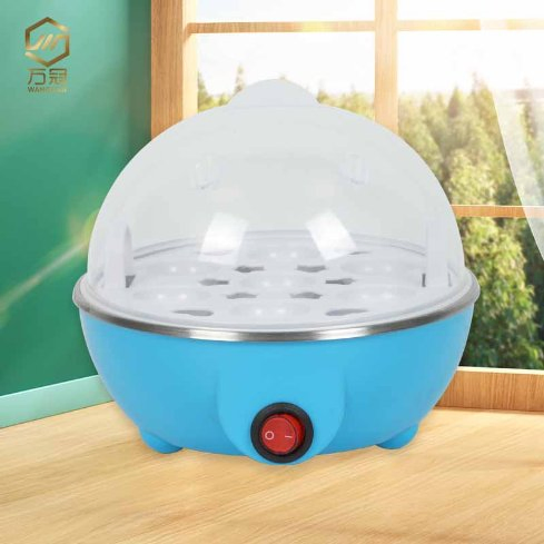 Smart Versatile Egg Cooker with Steamer Function - Ideal for Kitchen Use