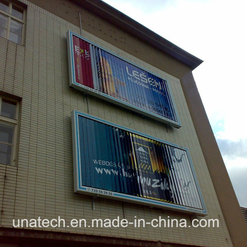 Outdoor Advertising Single Side Large Aluminium Frame Prism Media Promotion Trivision Ad Billboard