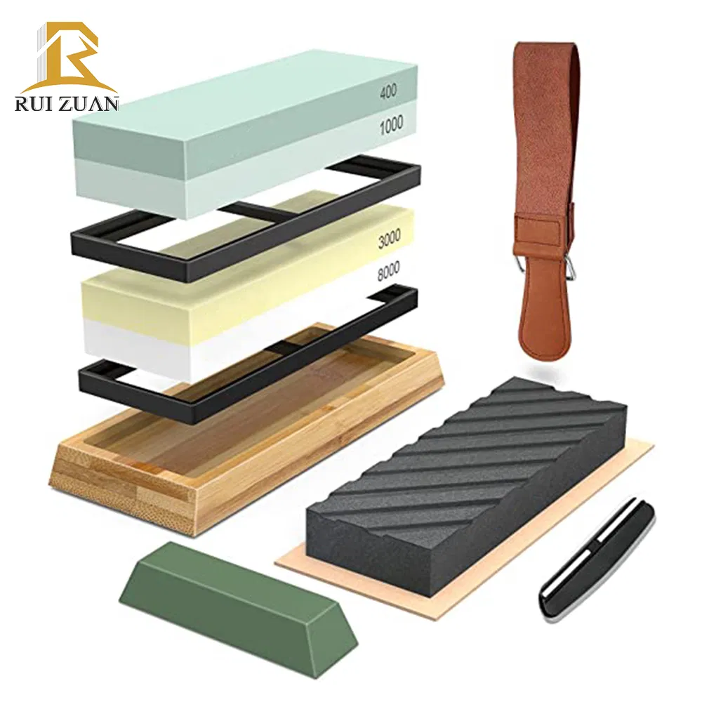 Sharpening Stone Oil Stone 400/1000 3000/8000 Wetstone Sharpen Stone Knife Sharpening Stone Kit