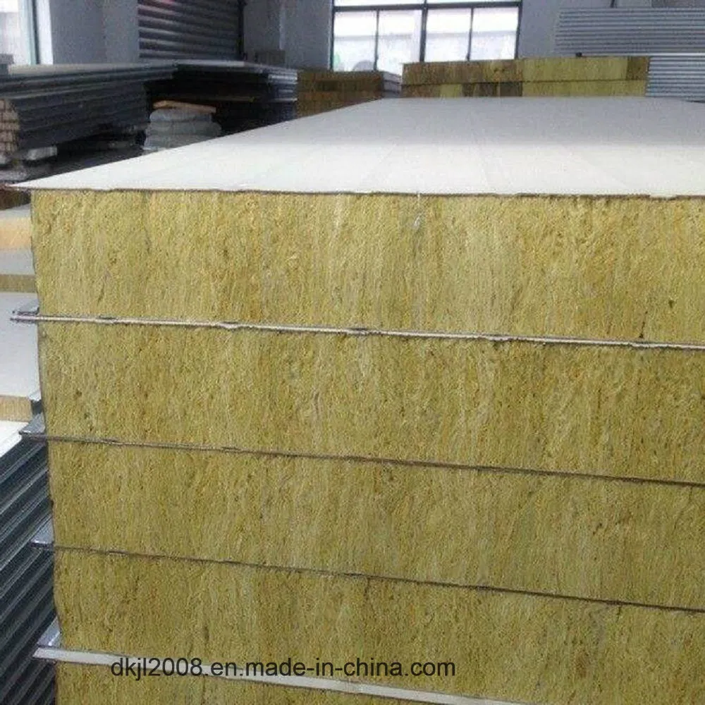 150kg / M3 Vacuum Rockwool Insulation Panel with Factory Price