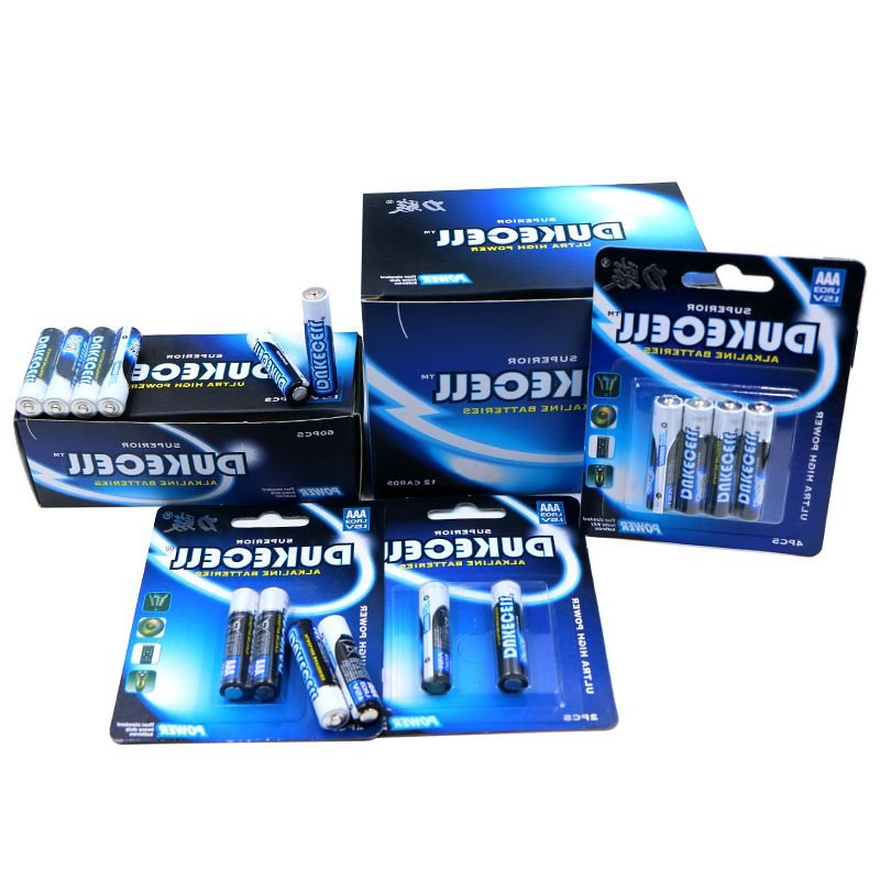 AAA 1.5V Battery LR03 Primary AM4  CE EU2023/1542 certificate high power  Mecury free Alkaline Batteries