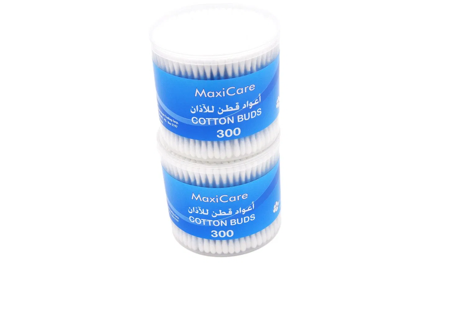 300PCS Cotton Buds in Plastic Box