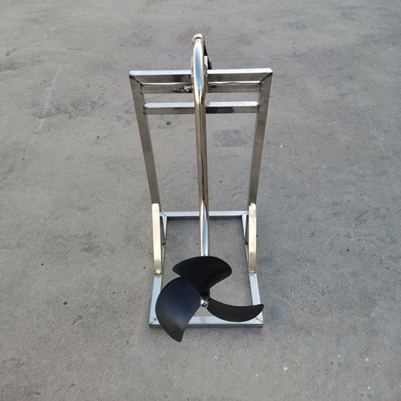 Hand Operated Boat Propeller Stainless Steel Portable Manual Boat Motor Propellers Wyz19059
