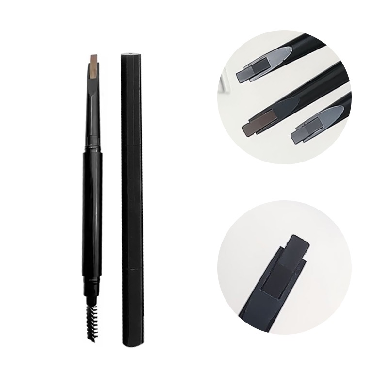 5 Colors Custom Logo Mineral Eyebrow Pencil Private Label Waterproof Long Lasting High Pigment Ultra Slim Eyebrow Pencil Makeup