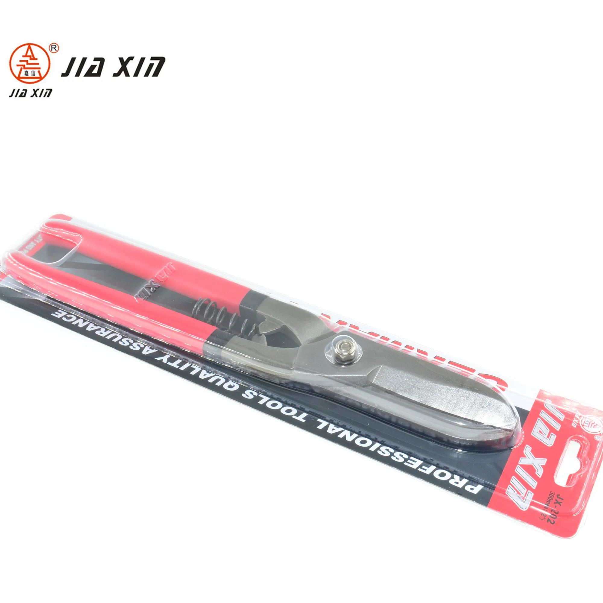 German Type Tinman's Snip with Dipped Handle High Quality