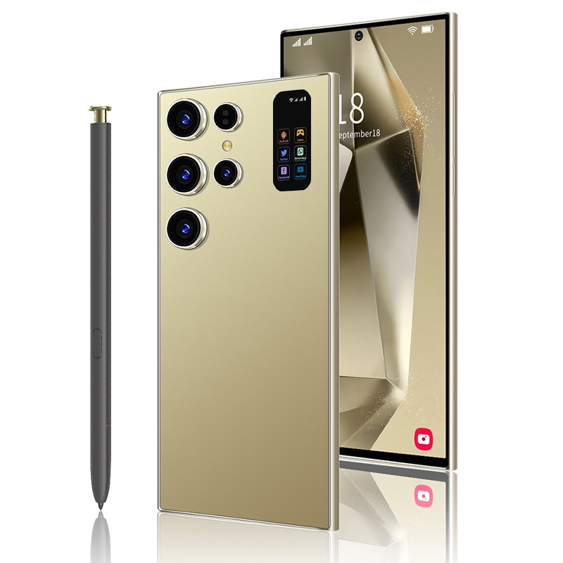 High Configuration S24 Ultra 16+1tb Global 5g Android Smartphone Cell Phone Unlocked Gaming Smart Mobile Phones