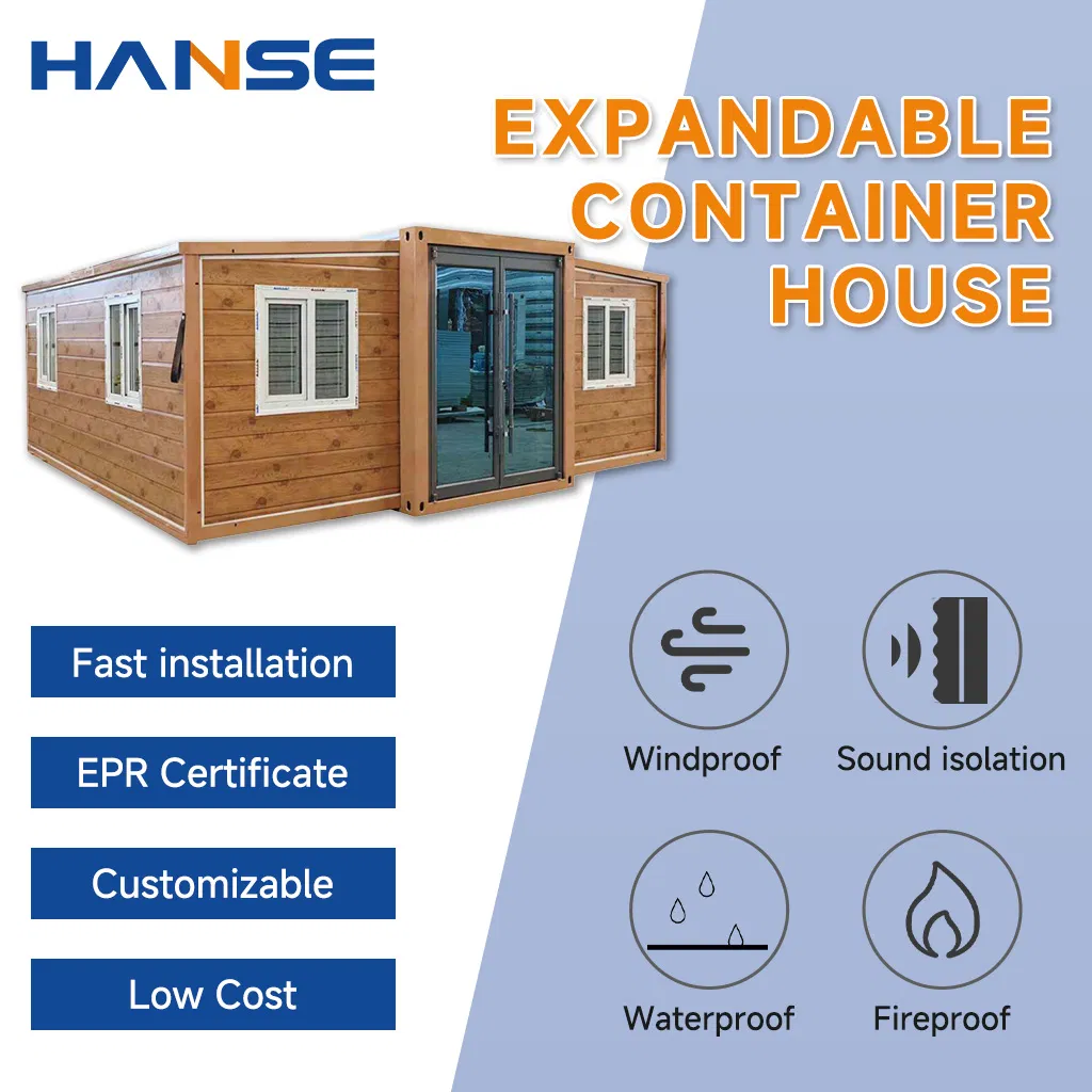 Portable Tiny Modular China Mobile Folding Modern Capsule Prices Villa Luxury Prefabricated Expandable 2 Bedroom 40FT Movable Prefab Foldable Container House