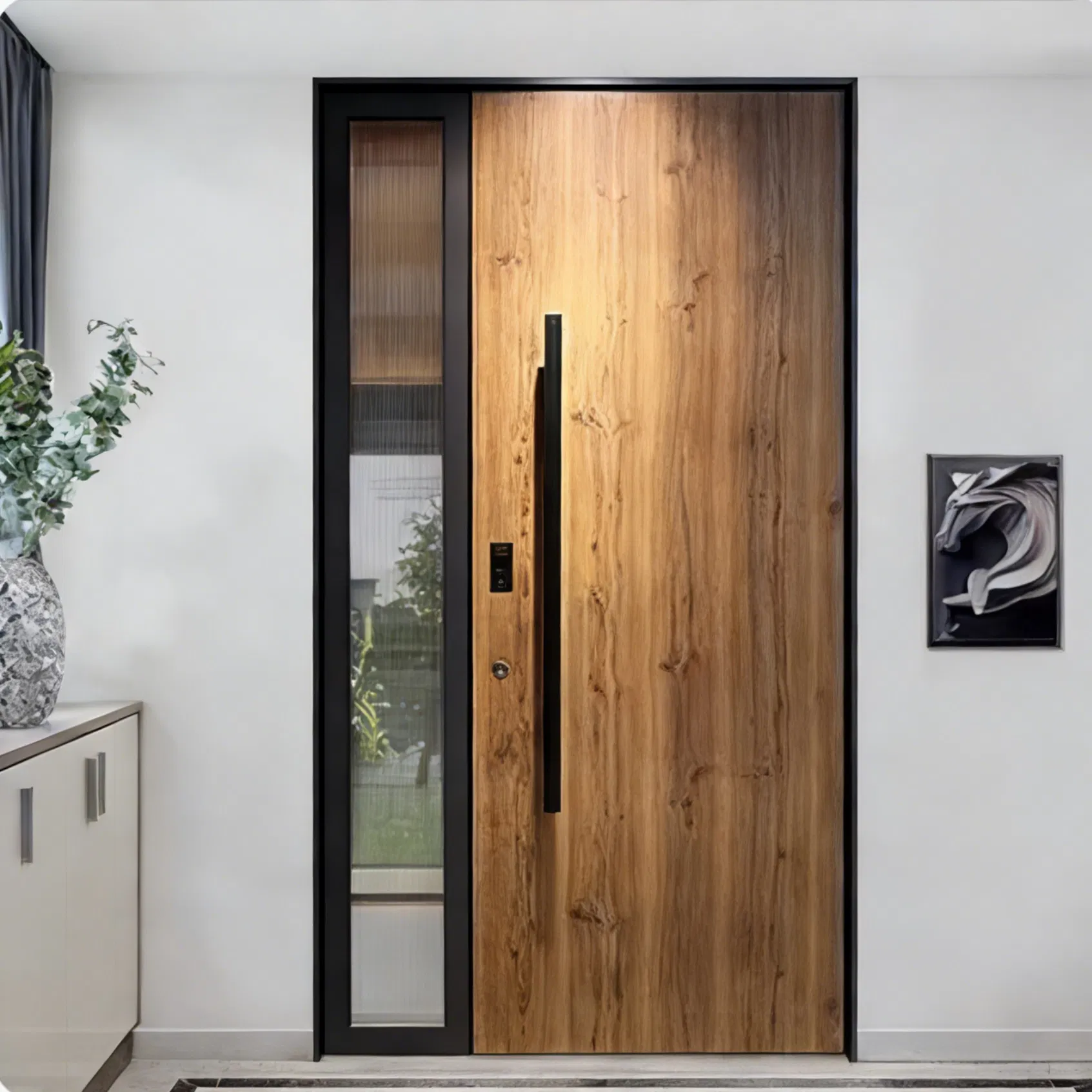 New Style Aluminum Front Entry High Strength Aluminum Alloy Main Security Door