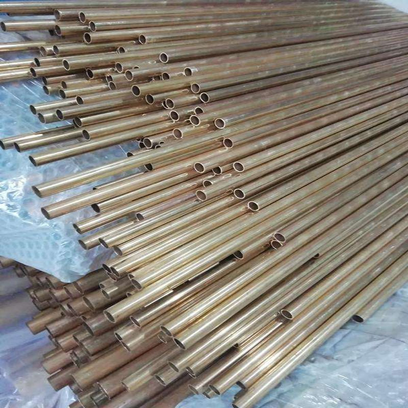 Hot Sale C11000 C12200 ASTM B8 Seamless Copper Pipe Brass Tube Copper Tube Pipe Cutting Processing Manufacturers Air Conditioning Copper Pipe
