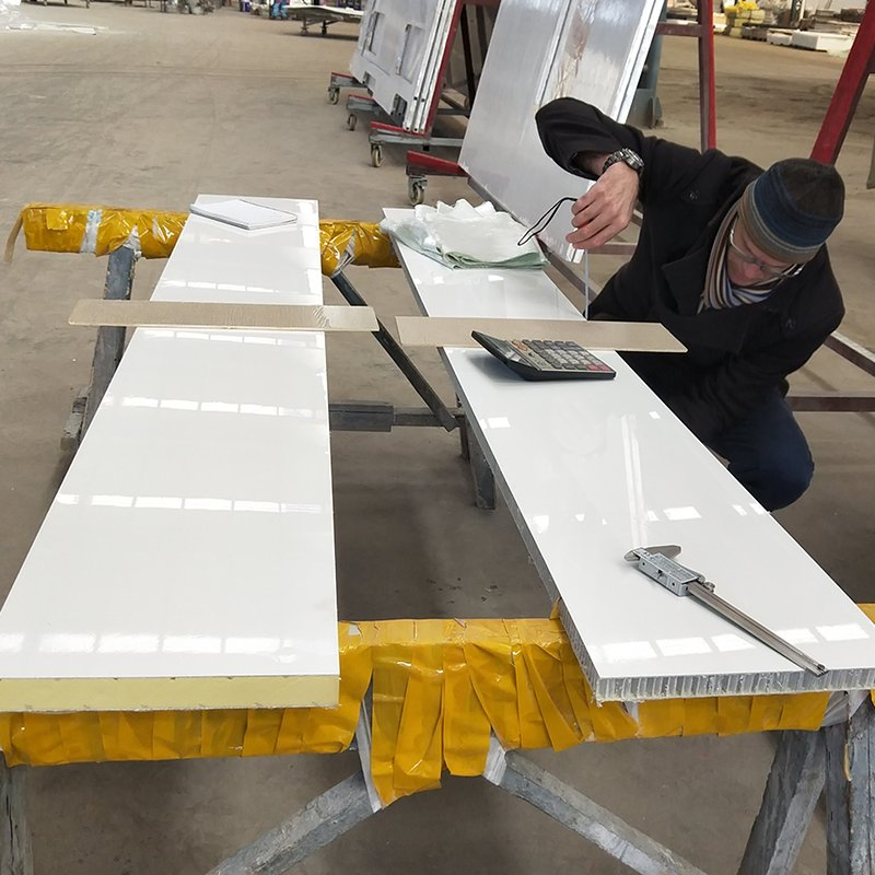 Gel-Coat GRP FRP PP Honeycomb Sandwich Panel