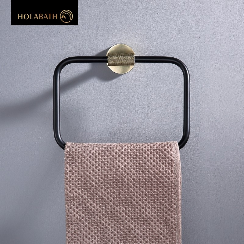 Полотенцедержатель из нержавеющей стали, сатинированное покрытие