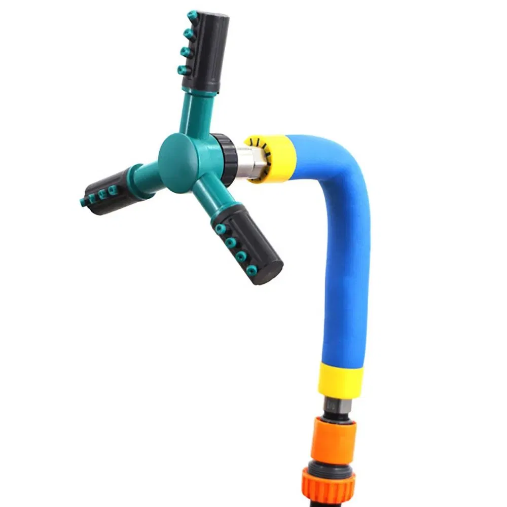 Automatic 360degrees Rotating Water Trampoline Sprinkler Game Toy Ci21712