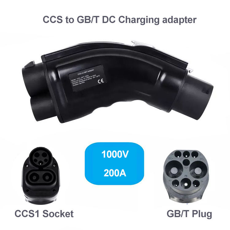 CCS2 to CCS1 to GBT CHAdeMO to CCS DC EV Charging Station Adapter