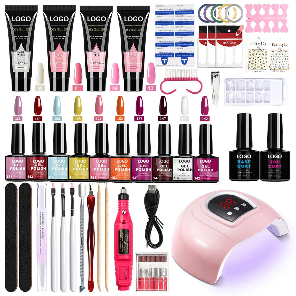 26PCS/Set Nail Beauty Supplies Pedicure Care Tool Manicure Art Extension Products Nails Polish UV Gel