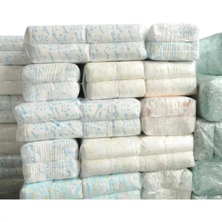 Factory Wholesale Cheap Grade B Cloth Baby Diapers in Bales in Bulk Manufacturer China