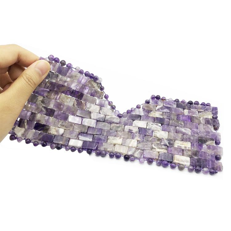 2025 Wholesale Amethyst Jade Sleep Silk Eye Masks