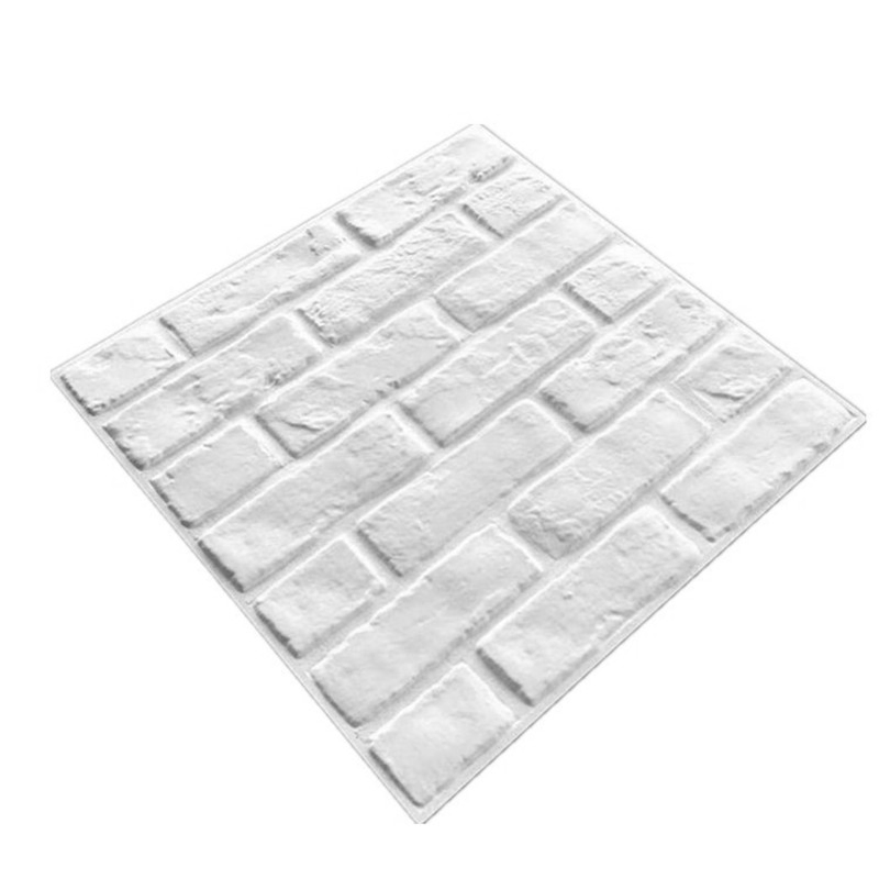 Popular Natural 500*500mm 1mm Thickness 3D PVC Interior Wall Panel