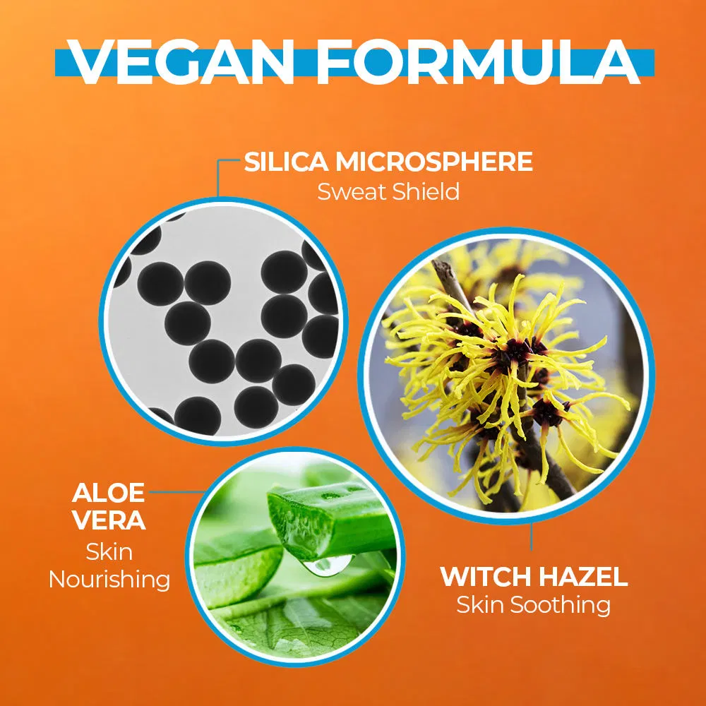 Vegan Hand Lotion Antiperspirant Gently Absorbs Sweat Moisturising Hydrating