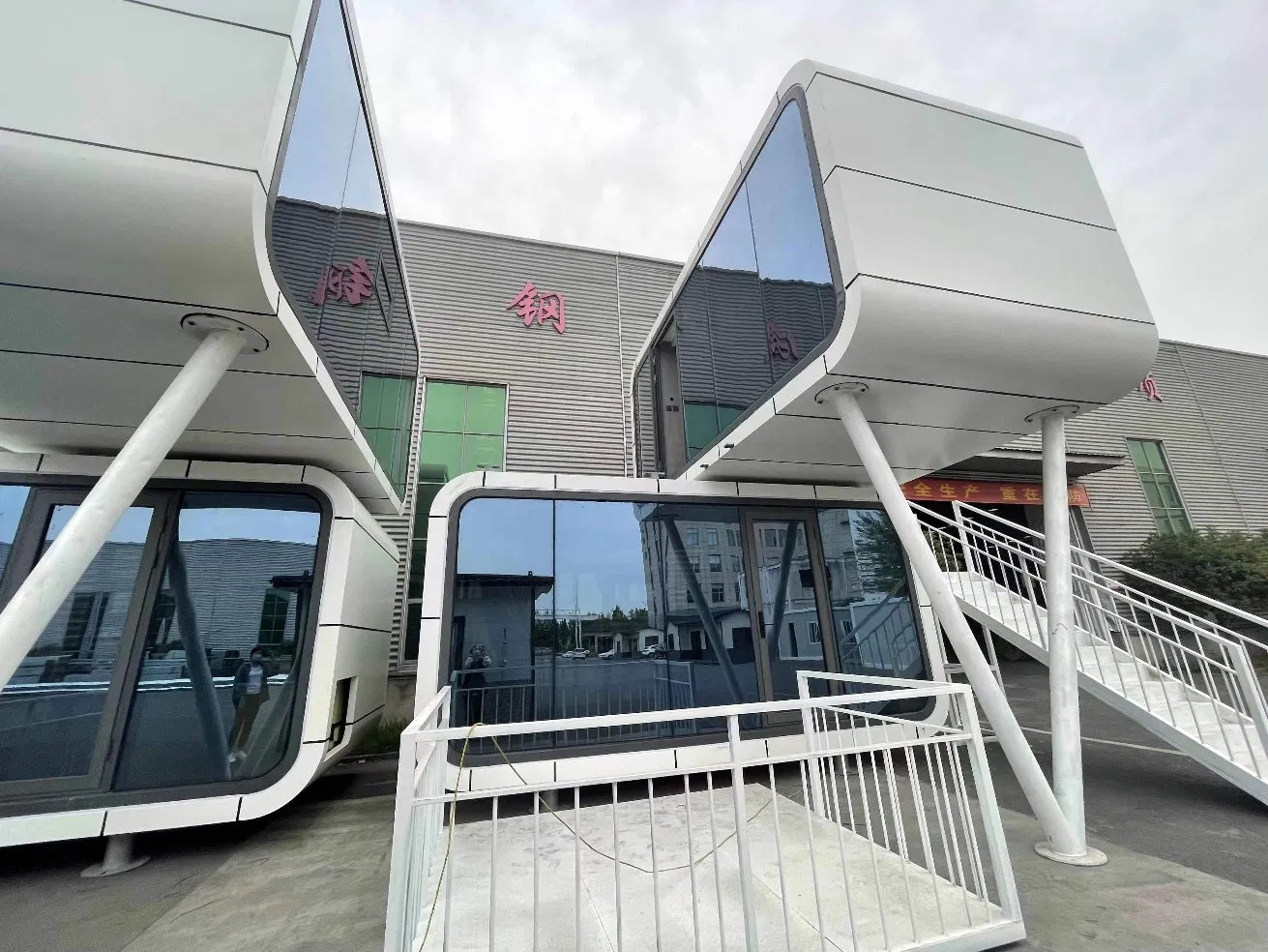 Homestay Container Room Movable Steel Villa Room Outdoor Creative Hotel Prefab House