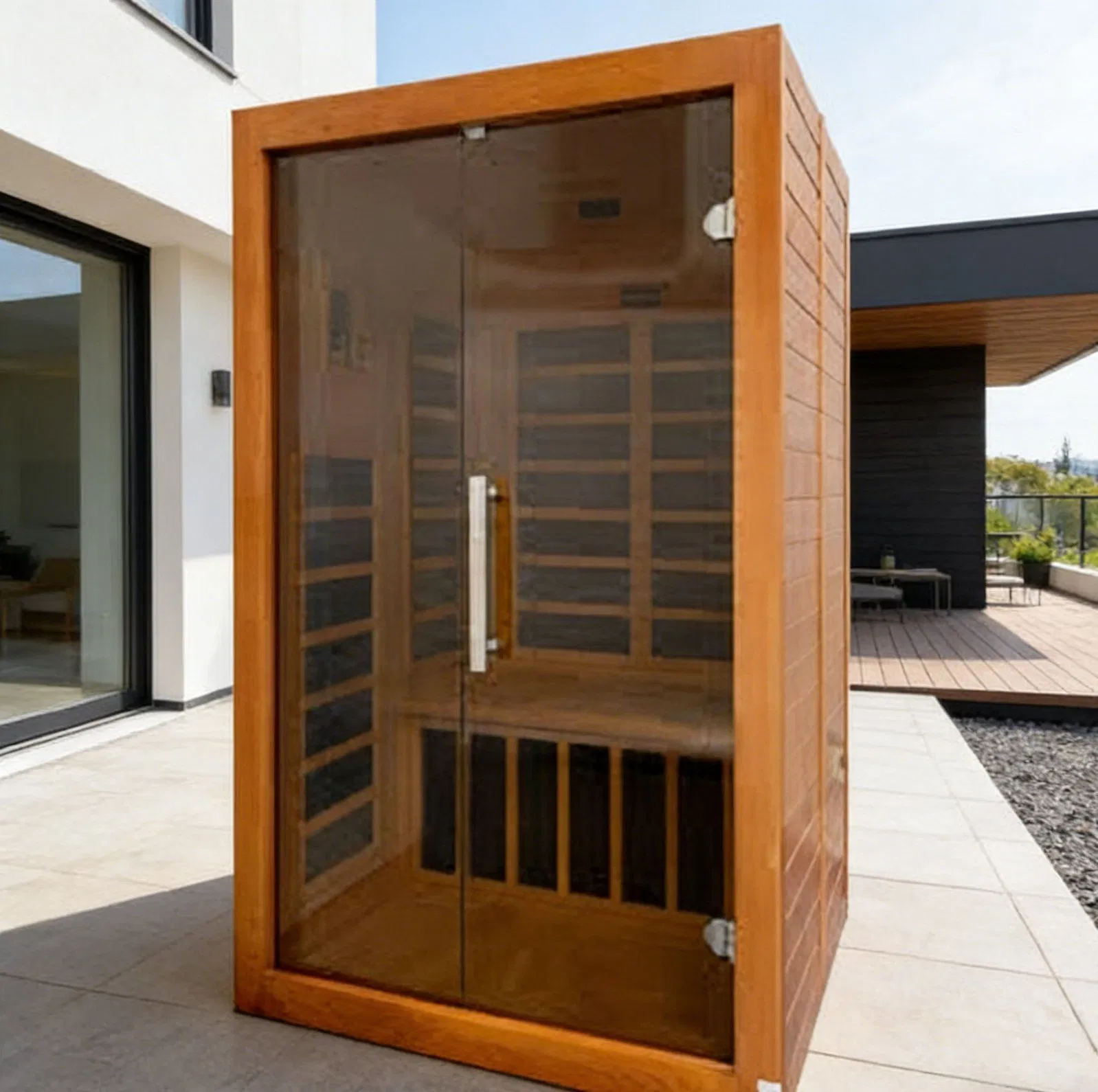 Инфракрасная сауна для 2 человек из канадской тсуги