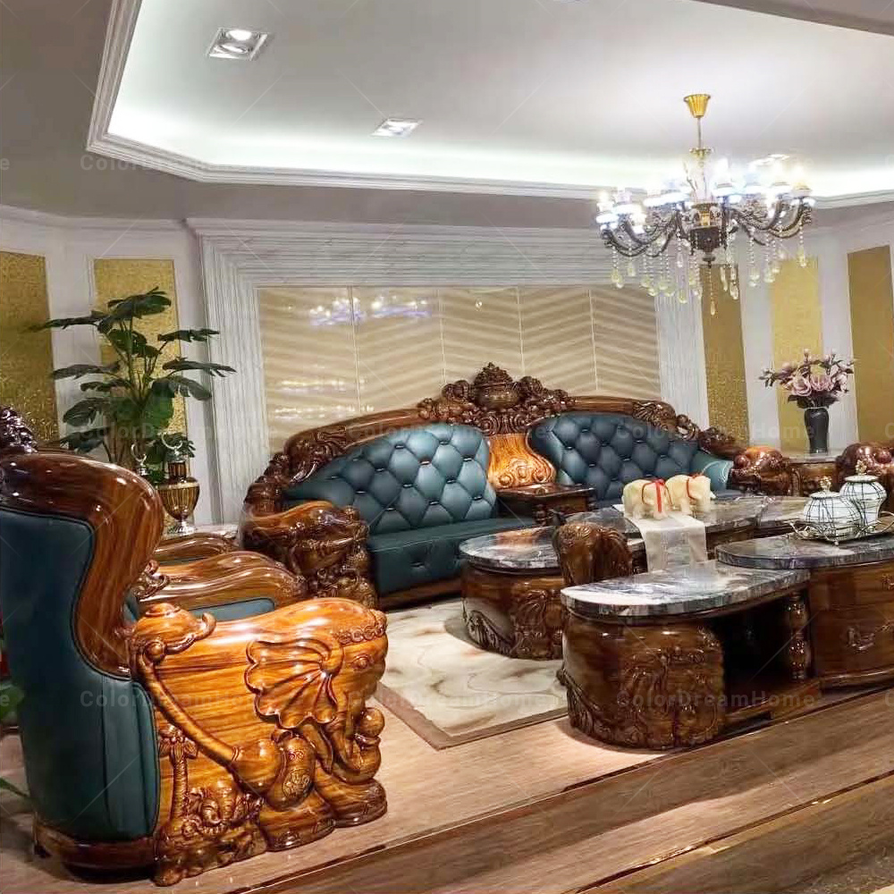 Мебель для гостиной антикварная эбеновое дерево модульная