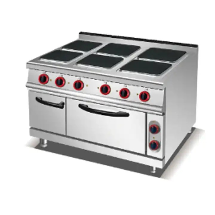 Compact Stainless Steel Gas Stove: Versatile Heavy-Duty Burner for Restaurants